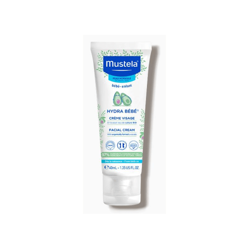 Mustela Hydra Bebe Facial Cream with Organic Avocado