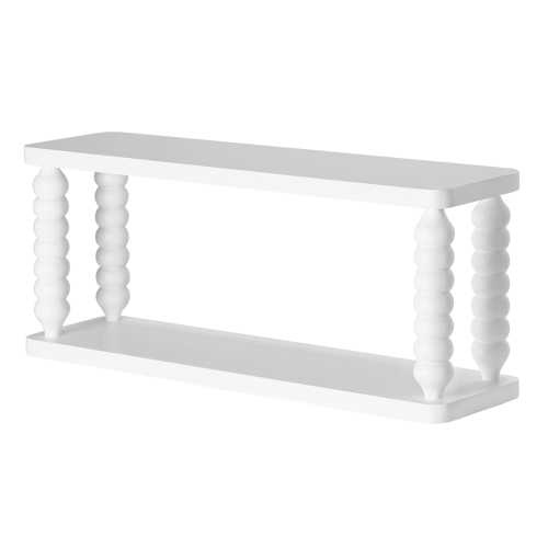 Children’s bookshelf- American Art Decor Galleon Wall Shelf, White - 22" x 9" - 22" x 9"