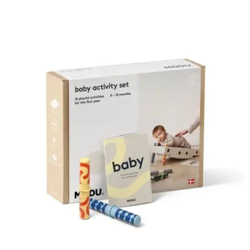 Baby activity set Sand Grey / Honey Yellow