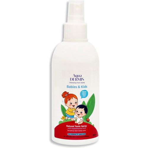 Babies & Kids Hypochlorous Acid Spray 250 ml – Natural Baby Skin Cleanser for Face, Body & Hands – Gentle, Alcohol-Free, Non-Toxic – Diaper Rash & Sensitive Skin Care