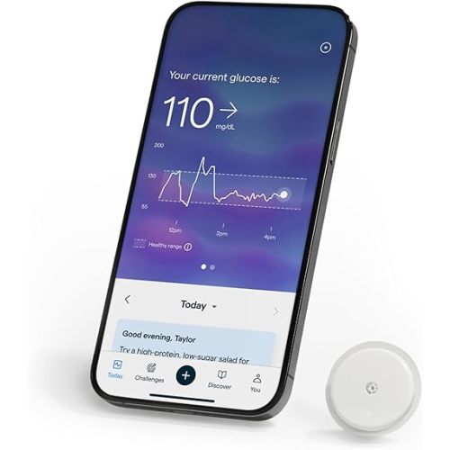 Lingo Continuous Glucose Monitor (CGM) & App. Made by Abbott. Know The Impact of What You eat. 1 Lingo biosensor Lasts up to 14 Days*. Designed for iPhone 11 Device or Later. US Only.