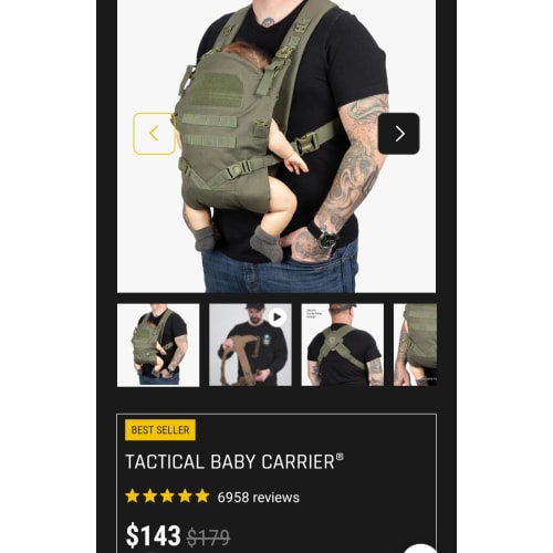 Tactical Baby Carrier for Dads | Men's Baby Carrier | TBG – Tactical Baby Gear