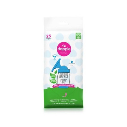 Dapple Baby Breast Pump Cleaner Wipes - Fragrance Free