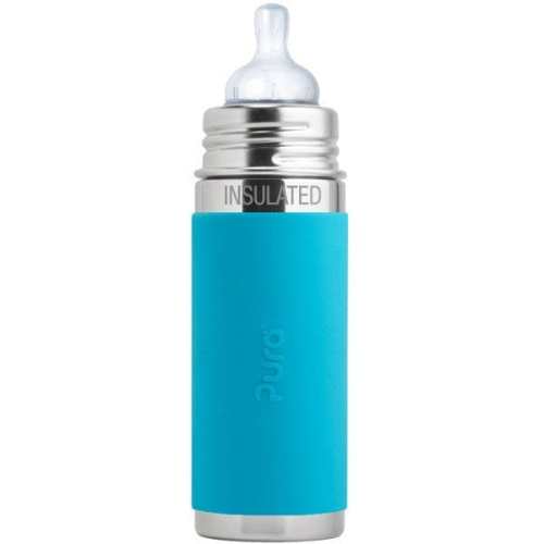 Pura Kiki Insulated Infant Bottle 260ml - Aqua