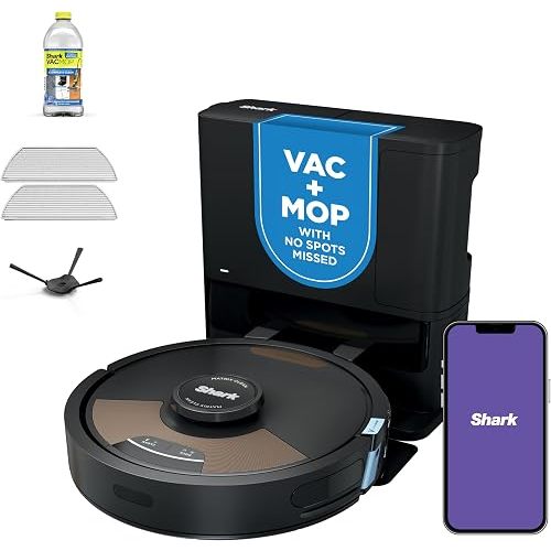 Shark Matrix Plus 2-in-1 Robot Vacuum & Mop, Black/Mocha Silver, AV2620WA