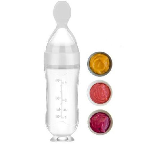 Lulyboo Baby Bottle Feeder with Spoon