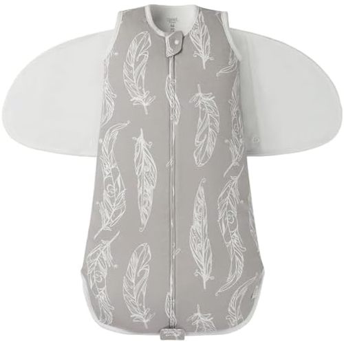 Nest Designs Organic Cotton Swaddle Sleep Bag | 0.25-1.0 TOG | GOTS Certified & OEKO-TEX® Certified Fabric