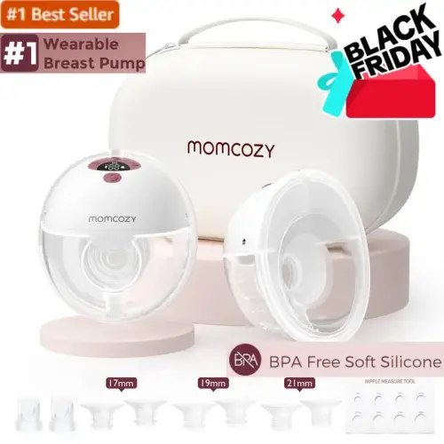 Momcozy Black Friday Breast Pump Hands Free M5, Wearable Breast | Black Friday Sale TikTok Shop
