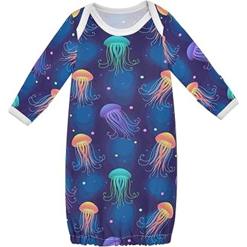 Baby Boy Girl Sleeper Gown Cotton Nightgowns Clothes
