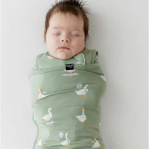 Sleep Bag Swaddler in Silly Goose 1.0