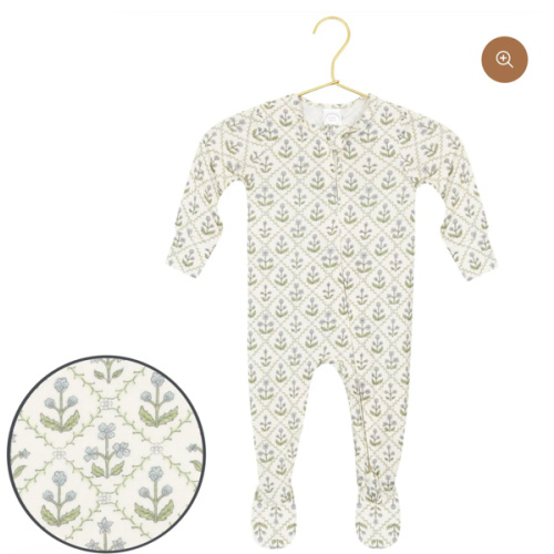 Etta Zipper Footies