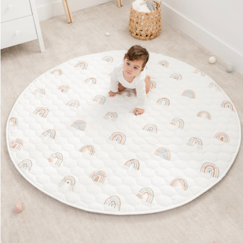 Play Mat with Non-Slip Bottom in Rainbow - ShopMyLittleSongbird