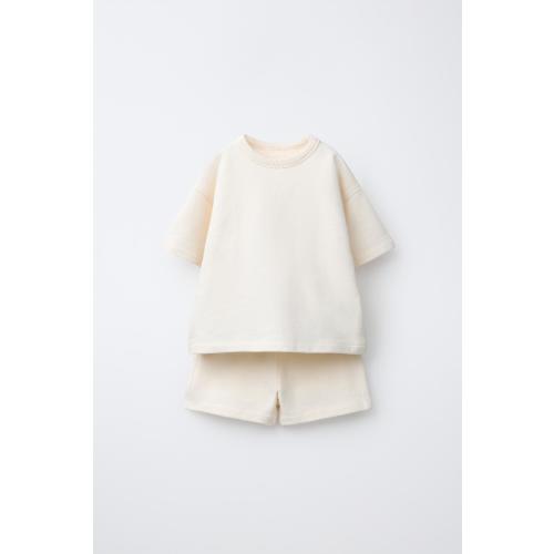 BASIC JOGGING SET - Ecru | ZARA United States