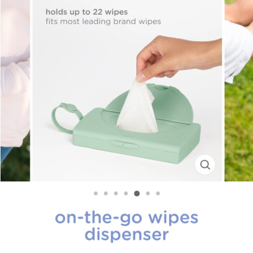 on-the-go wipes dispenser