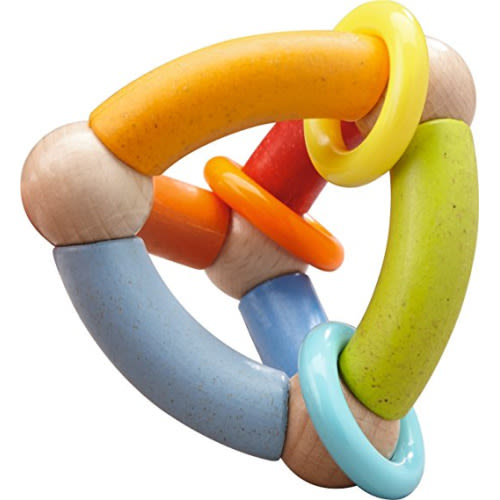 HABA Color Pyramid Clutching Toy (Made in Germany)