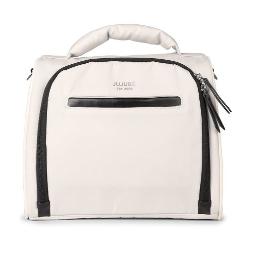 JuJuBe x Witney Carson - New Insulated Bottle Bag, Breastmilk Storage Bag for Baby Bottles, Waterproof Travel Lunch Bag or Cooler Bag for Nursing, Milk, Food, Snacks, Cloud, Mothers Day Gift