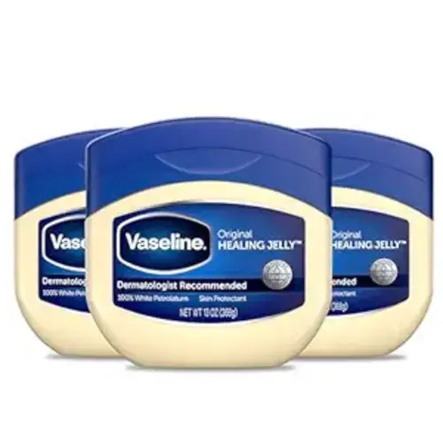 Vaseline Petroleum Jelly Original 3 Count Provides Dry Skin Relief And Protects Minor Cuts Dermatologist Recommended And Locks In Moisture 13oz