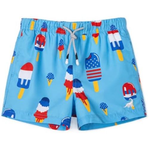SURF CUZ Boys Swim Trunks Toddler Swim Shorts UPF 50+ Bathing Suit for Boy Swimsuit Quick Dry Mesh Beach Boardshorts Swimwear
