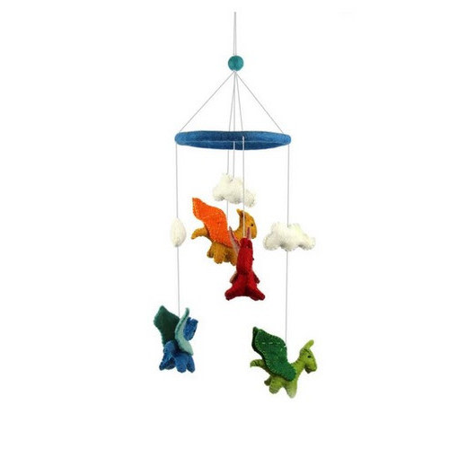 Flying Dragons Baby Nursery Mobile