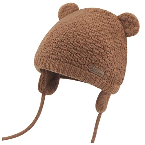 Duoyeree Kids Baby Hat Soft Warm Cable Knit Beanie Toddler Girl Fall Winter Hats