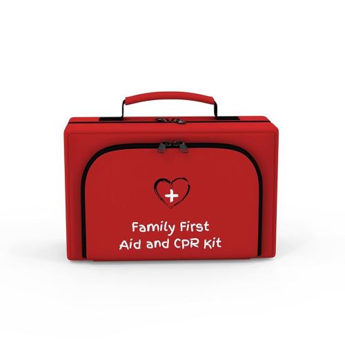 Family First Aid & CPR Kit - Emergency Medical Kit for The Entire Family, Child, Kids, and Youth. Perfect for Camping, Travel, Car, Hiking, Sports, Outdoor, and Home - First Aid Guide Life Safety Pro