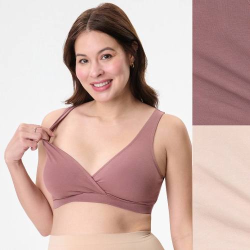 Women's Motherhood® Maternity Wrap Nursing Bra 2 Pack 92016