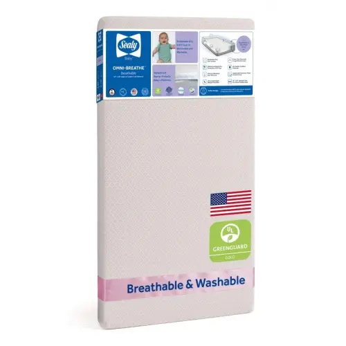 Breathable Crib Mattress | Sealy Omni-Breathe