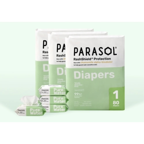 Parasol Diapers Newborn Gift