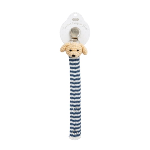 Crochet Dog Pacy Clip