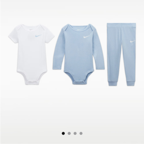 Nike Baby Essentials Baby 3-Piece Pants Set. Nike.com