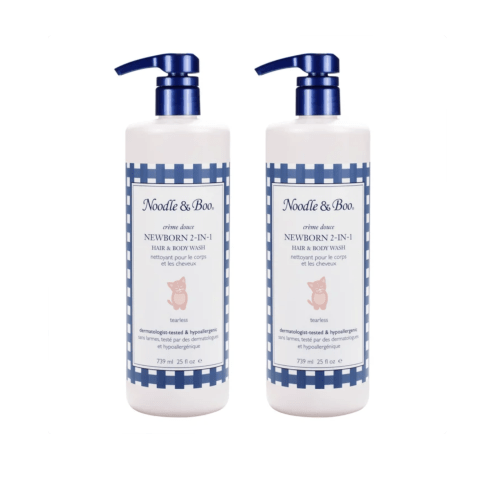 Noodle & Boo Newborn 2-in-1 Hair & Body Wash, 25 fl oz, 2-pack | Costco