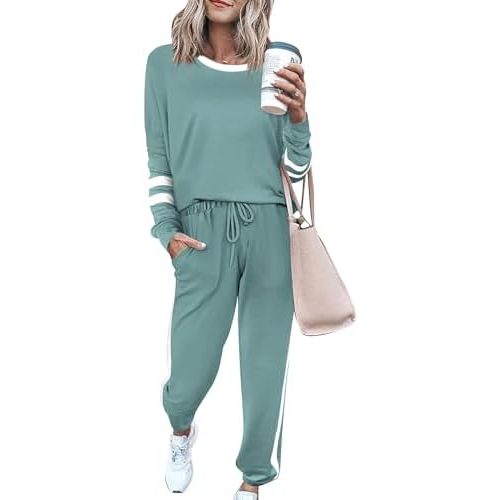 PRETTYGARDEN Travel Outfit Women 2 Piece Lounge Sets