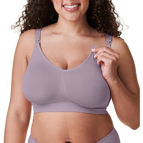 Bravado Designs Nursing Bras for Breastfeeding, Body Silk Seamless Wireless Bras for Women, Full Coverage Maternity Bra
