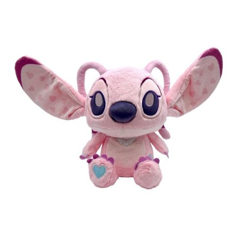 Disney Baby Lilo and Stitch Angel Valentine Plush Baby Learning Toy: Sensory Development, Crinkles, Fine Motor Skills