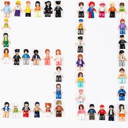 50 Rare Lego Mini Figures People Action Figure Toy