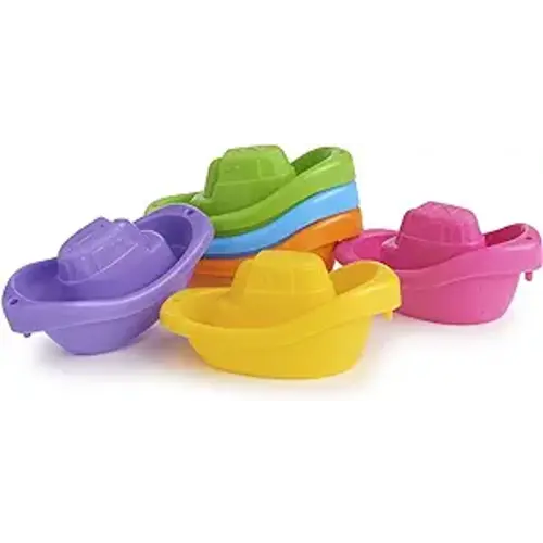 Munchkin® Little Boat Train Baby and Toddler Bath Toy, 6 Piece Set - TOY