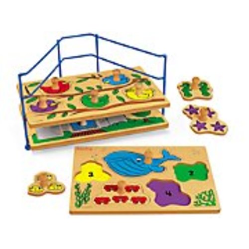 Big Knob Learning Puzzle Set