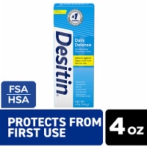 Desitin Daily Defense Baby Diaper Rash Cream With 13% Zinc Oxide, 4 oz