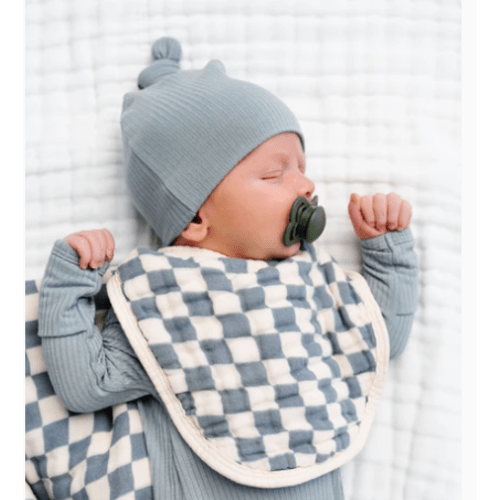 Cloud Muslin™ Bib 2 Pack - Miles/Cream