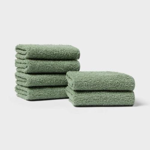 6pk Washcloth Set/Bath Towel - Room Essentials™