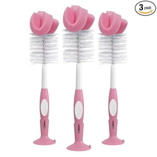 Dr. Brown's Bottle Brush, Pink, 3-Pack