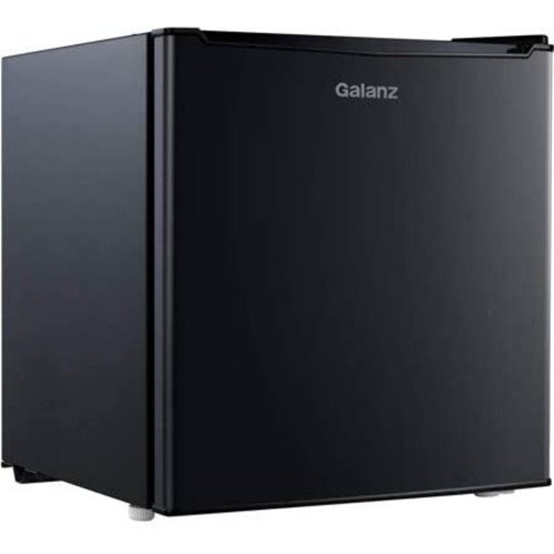1.7 Cubic Foot Compact Dorm Refrigerator, Black
