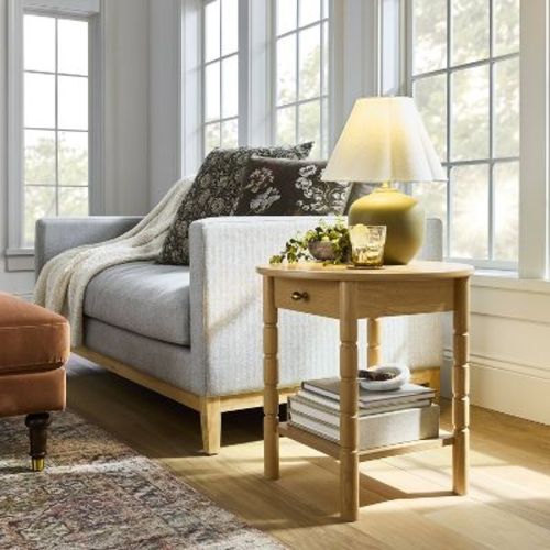 Ceramic Lamp Base Green - Threshold™ designed with Studio McGee