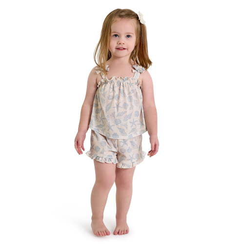 Modern Moments by Gerber Toddler Girl Pajama Set, 2-Piece, Sizes 12 Months - 5T