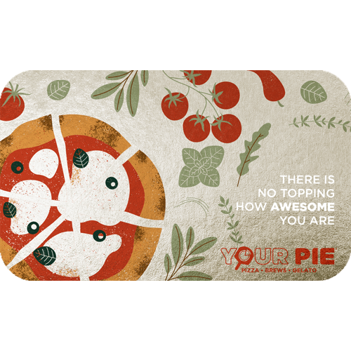 Your Pie | eGift | Personalize Card