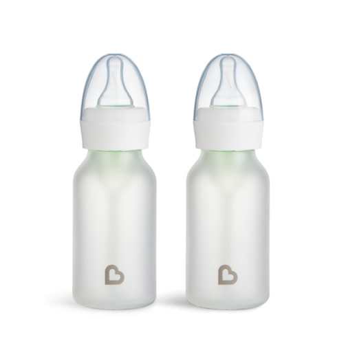 Bond® Silicone Glass Bottle 4oz, 2pk | Munchkin
