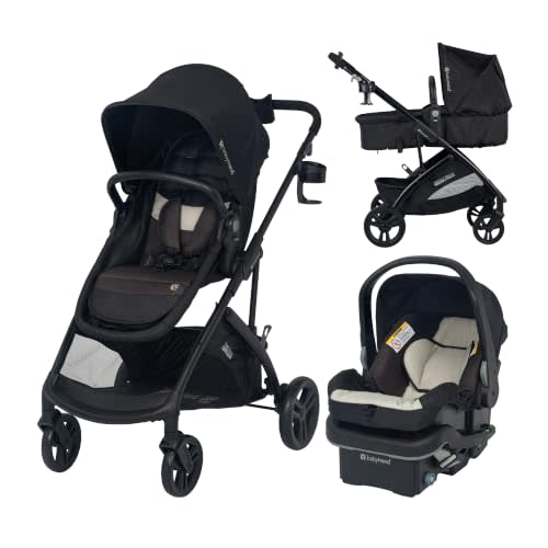 Baby Trend Passport Switch 6-in-1 Modular Travel System, Dash Cocoa | Travel System