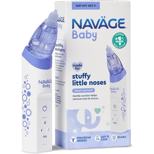 NAVAGE® Baby Nasal Aspirator, Lights & Lullabies, BPA-Free