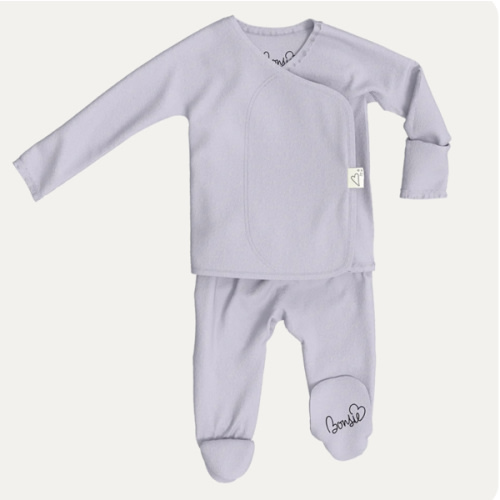 Footie - Hush Sky – Bonsie Skin to Skin Babywear