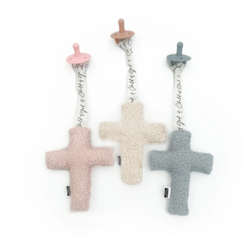 Pacifier Lovey Cross – OUR HOUSE ABOVE